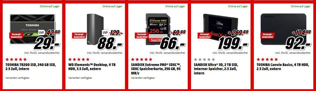 Media Markt Speicher Tiefpreis Woche: Finale z.B. Crucial Ballistix Sport LT 8GB DDR4 3000 GB für 39€ (statt 50€)