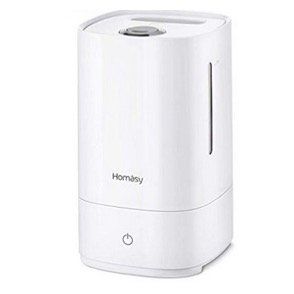 Homasy Ultraschall Luftbefeuchter mit 4.5L und Aroma Diffuser für 32,99€ (statt 44€)