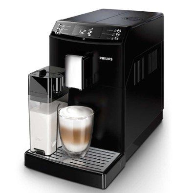 Philips 3100 Kaffeevollautomat mit Milchkaraffe in Schwarz für 299€ (statt 350€)