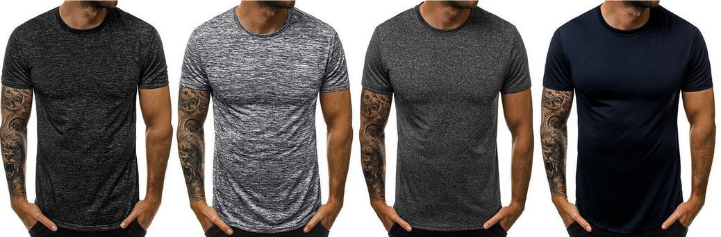 OZONEE JS/S01 Herren T Shirts 43 Modelle bis 2XL für je 7,95€ (statt 10€)