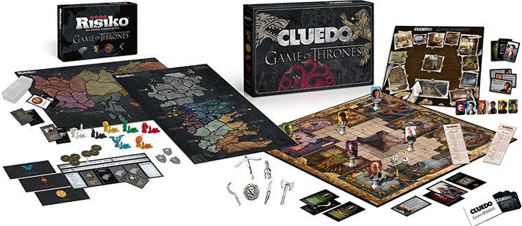 Game of Thrones Spielesammlungen von Cluedo, Monopoly & Risiko z.B. Cluedo Collectors Edition für 33,99€ (statt 43€)