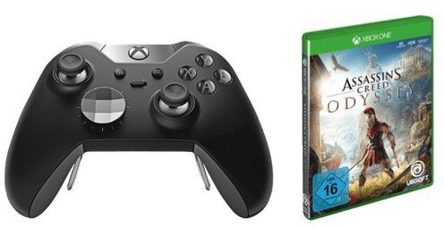 Microsoft Xbox One Elite Wireless Controller + Assassins Creed Odyssey ab 87€ (statt 142€)