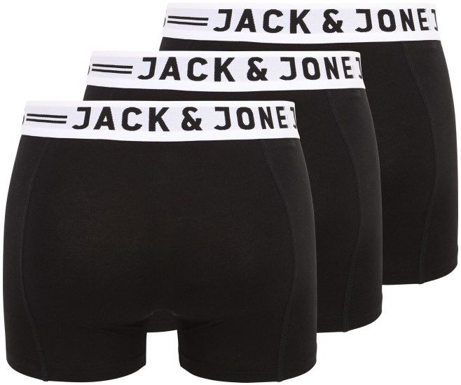 Jack & Jones Schwarze Herren Boxershorts   3er Pack bis 2XL für 14,94€ (statt 20€)
