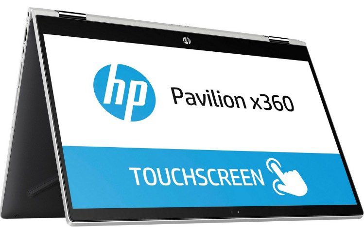 HP Pavillion X360 Convertible (15,6″, Core i3, 256GB SSD) für 405,94€ (statt 597€)