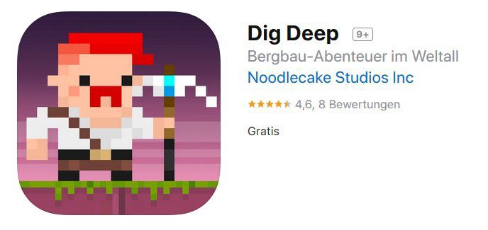 iOS: Dig Deep kostenlos (statt 2,29€)