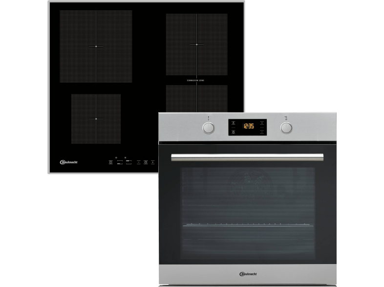 Bauknecht BAKO PIN 2000 Backofenset mit Induktionskochfeld und Pyrolyse für 599€ (statt 739€)
