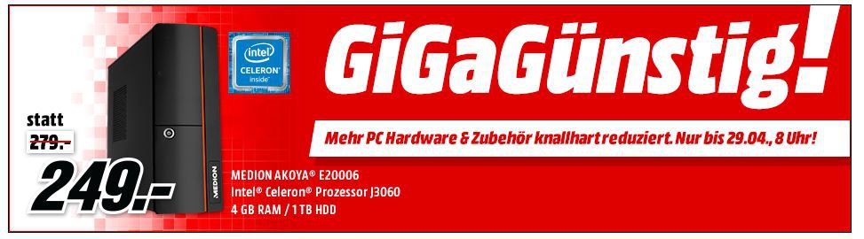 Media Markt IT Sale: PC Hardware & Zubehör reduziert + Masterpass Rabatt z.B. LG 29WK500 P Monitor für 179€ (statt 215€)