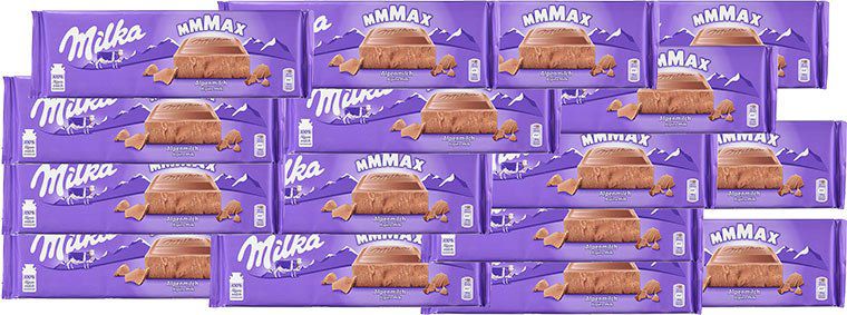 16 x 270g Milka Alpenmilch Großtafeln (4,32kg!) ab 21,13€   Prime