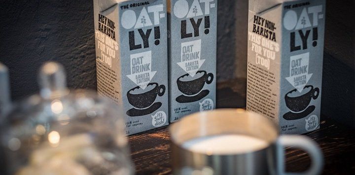 Gratis: Kaffee oder Milchgetränke mit Oatly Hafermilch