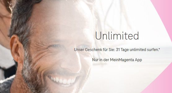 MeinMagenta App: 31 Tag unbegrenzt surfen für Telekom Mobilfunkkunden