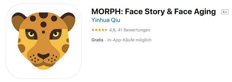 iOS: Morph   Face Story & Face Aging  kostenlos (statt 5,49)