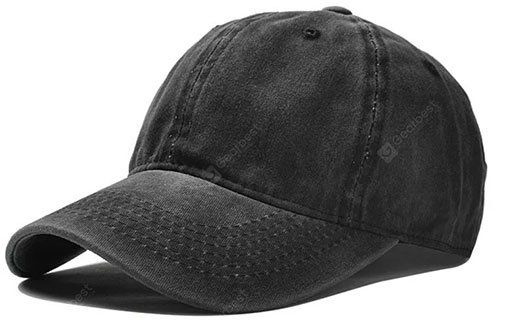 Basecap im schwarzen Used Look für 6,39€