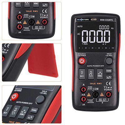 RICHMETERS RM409B True RMS Digital Multimeter AC / DC & Temperatursensor ab 24,36€