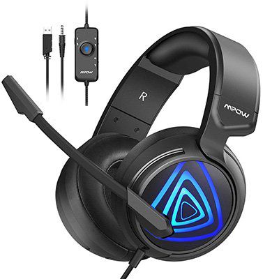 Mpow Gaming Headset EG8 mit 360° Surround Sound für 16,99€ (statt 26€)