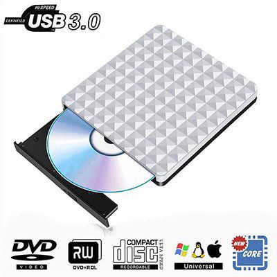 PIAEK KLJ008   Externes CD/DVD Laufwerk & DVD Brenner für 15,59€ (statt 24€)