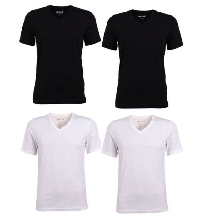 8er Pack Mustang Basic T Shirts für 41,93€ (statt 55€)