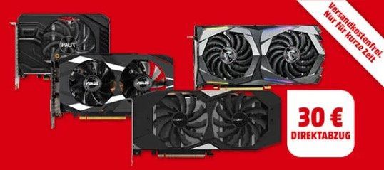 NVIDIA GTX 1660 und 1660 Ti mit 30€ Sofort Rabatt + gratis Fortnite Set