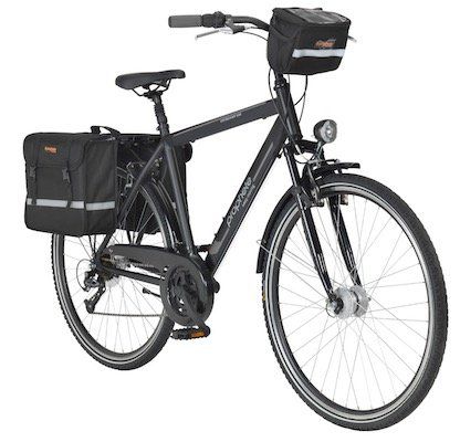 Prophete Entdecker 720   28 Zoll Trekkingbike mit 24 Gängen und V Bremsen für 239,99€ (statt 305€)