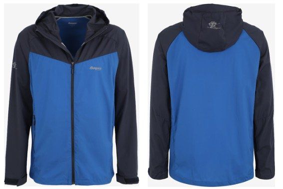 Bergans Herren Jacket Microlight in Blau für 49,05€ (statt 110€)