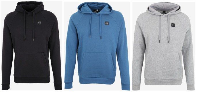 Under Armour Herren Hoody Rival in verschiedenen Farben für 26,94€ (statt 41€)