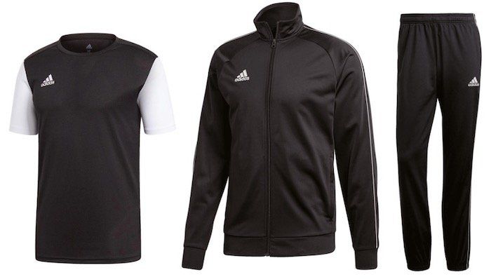 Geomix: adidas Core 18 Sale ohne VSK   z.B. Trainings Set (Jacke, Hose, Trikot, Short) für 40,95€ (statt 57€)