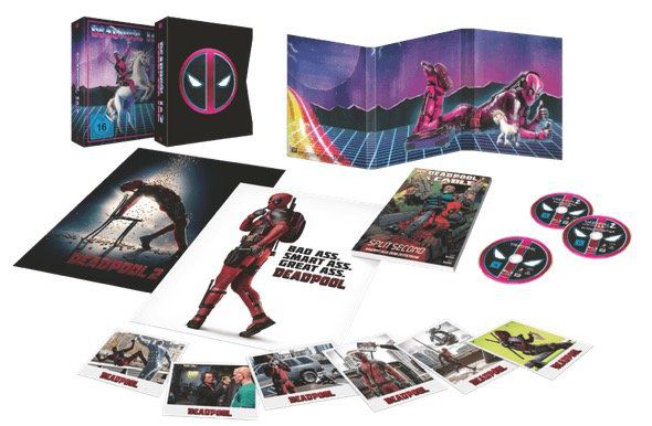 Deadpool 1+2 Ultimate Unicorn [Blu ray] für 29€ (statt 40€)