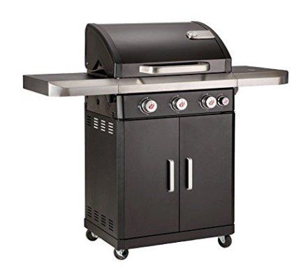 Landmann Rexon PTS 3.1 Gasgrillwagen mit Seitenbrenner für 299,95€ (statt 340€)