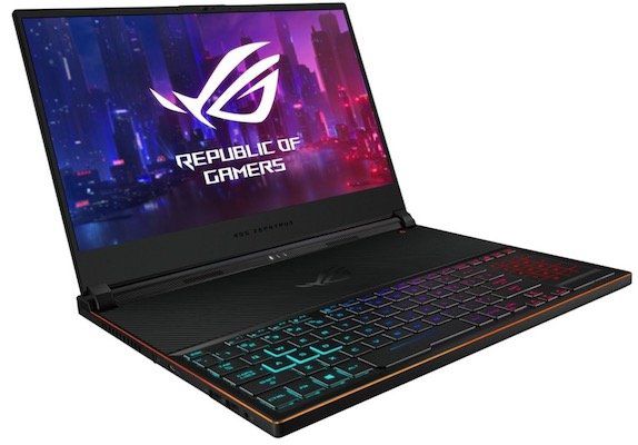 Asus ROG Zephyrus S GX531GX Gaming Notebook mit 144 Hz + NVIDIA RTX 2080 für 2.570,35€ + 428,25€ in Superpunkten