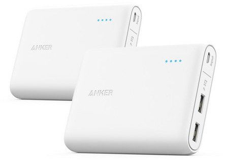 2er Pack Anker PowerCore 13000 Powerbank für 35,90€ (statt 60€)