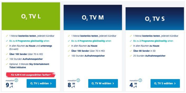 o2 TV in L (powered by waipu.tv) jetzt ab 4,99€ monatlich (statt 9,99€)