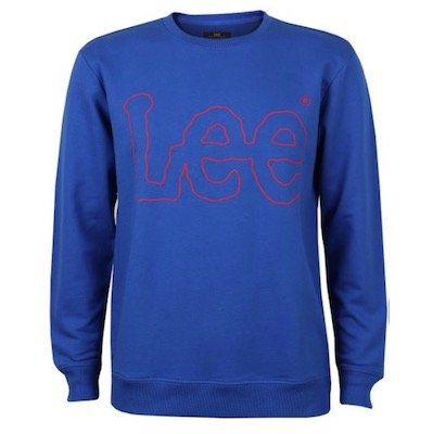 Lee Herren Sweatshirt Outline Logo für 24,95€ (statt 54€)