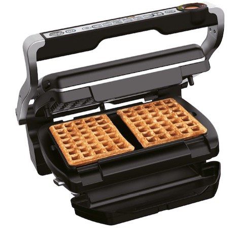 Tefal OptiGrill+ GC716D inkl. Waffelplatten und Schöpfkelle für 135€ (statt 179€)