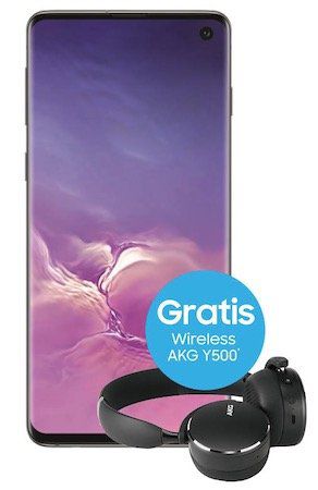 Samsung Galaxy S10 für nur 4,95€ + AKG Y500 wireless Kopfhörer + Vodafone Allnet Flat mit 11GB LTE für 41,99€ mtl.