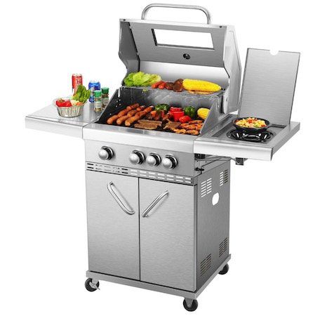 El Fuego Pittsburgh Gasgrill mit 4 Edelstahl Brennern für 224,18€ (statt 269€)