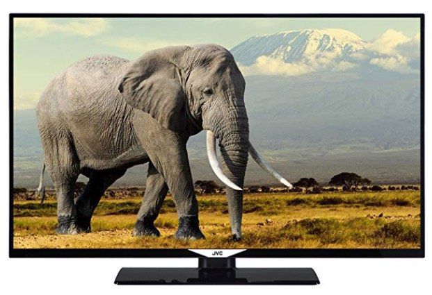 JVC LT 49V55LU   49 Zoll UHD Fernseher mit Triple Tuner für 287,99€ (statt 373€)