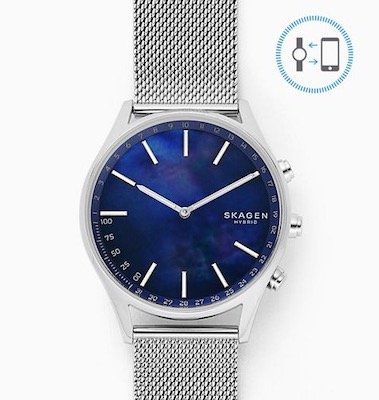 SKAGEN Holst Smartwatch mit Milanaise Armband für 58,65€ (statt 106€)   und viele mehr!