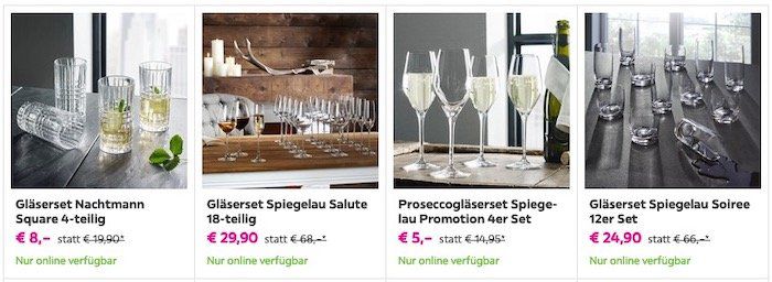 🔥 20% Rabatt bei Mömax auf Gläser, Kochutensilien & Essgeschirr (MBW 15€)   z.B. Rösle oder Spiegelau