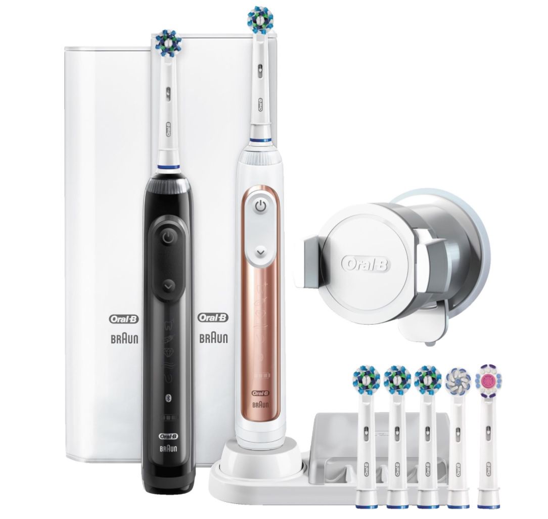 2er Pack Oral B Genius 9000 elektrische Zahnbürste für 112,83€ (statt 140€)
