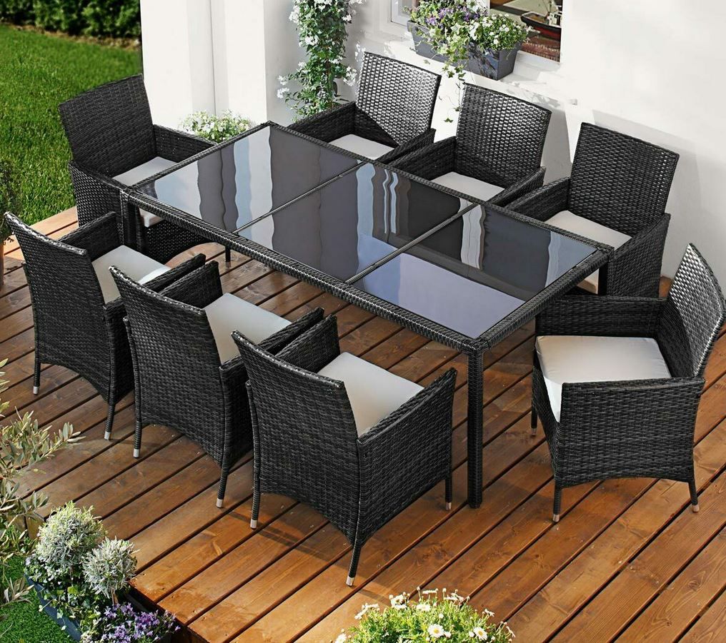 Brast Poly Rattan Garten Sitzgarnitur 4 Modelle für je 296,10€ (statt 377€)