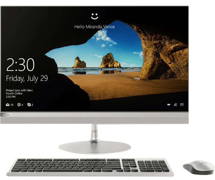 LENOVO IdeaCentre AIO 520  All in One PC mit 27 Display, i7, 12GB RAM, 1TB HDD 256GB SSD für 1.099€ (statt 1.404€)