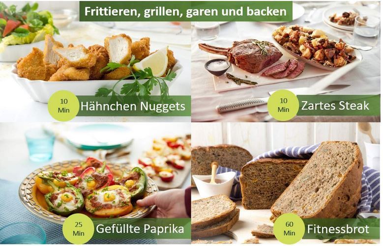 Philips HD9750/20 Airfryer XXL Heißluftfriteuse (max 1400g) für 139,99€ (statt 184€)