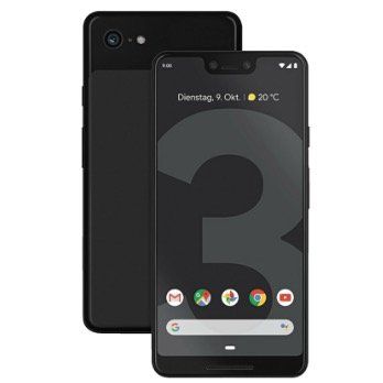 GOOGLE Pixel 3 XL mit 64GB in Just Black für 329€ (statt 360€)