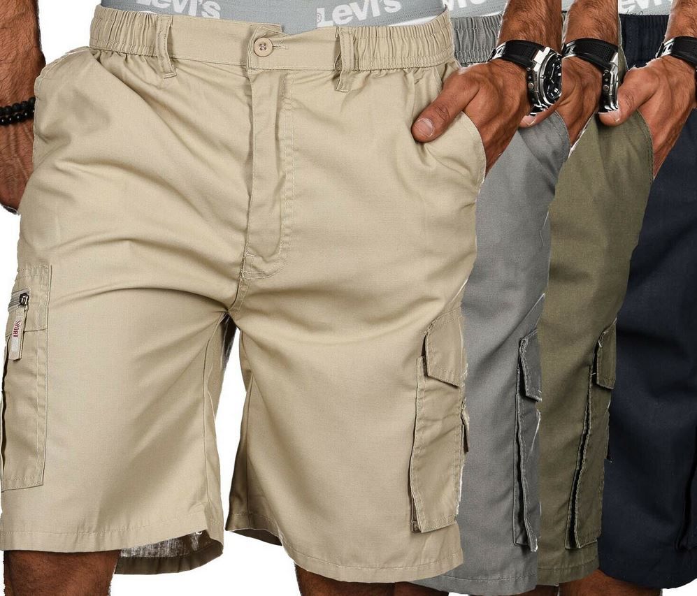 Golden Brands B413 Herren Shorts mit Dehnbund bis 3XL für 12,90€ (statt 16€)