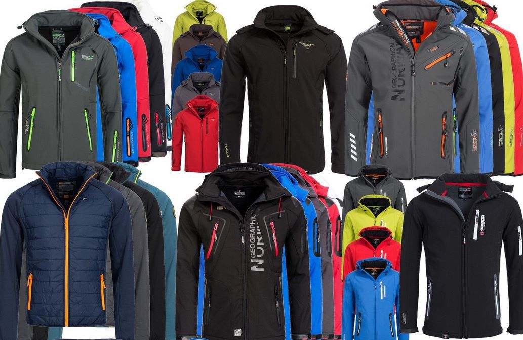 Geographical Norway Damen u. Herren Outdoor Softshell Funktions Jacken für 49,90€ (statt 70€)