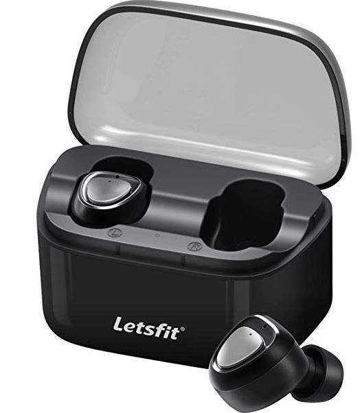 Letsfit   Bluetooth mini Kopfhörer in Ladestation für 28,78€ (statt 43€)