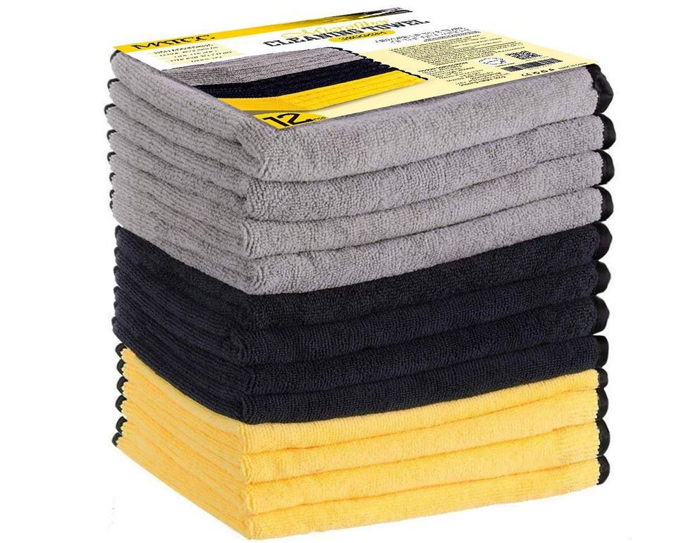 MATCC Microfasertücher 12er Pack 40x40cm für 18,99€ (stattt 27€)