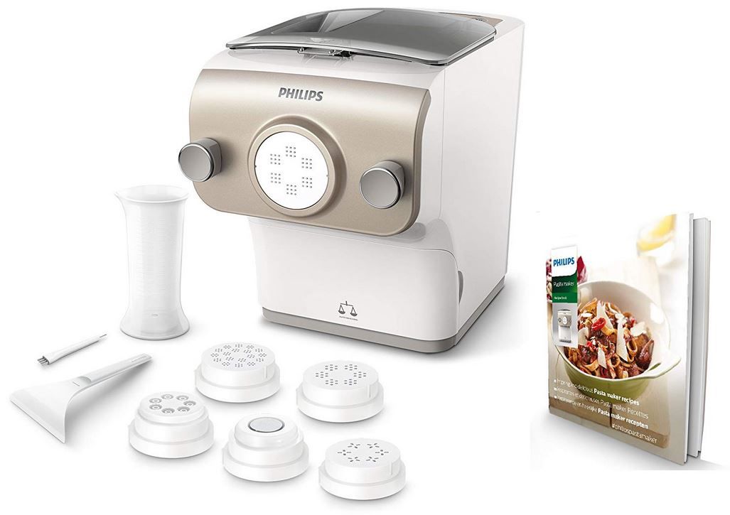 Philips HR 2381 Nudelmaschine mit reichlich Zubehör für 188,99€ (statt 209€)