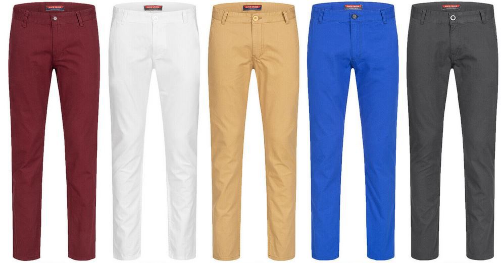 Rock Creek RC 2083 Herren Chino Hosen für je 24,90€ (satt 30€)