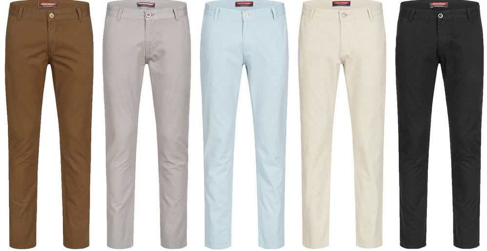 Rock Creek RC 2083 Herren Chino Hosen für je 20,72€ (satt 30€)