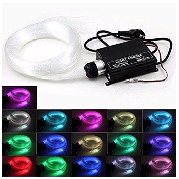 VINGO 16 Farben RGB LED Glasfaser Sternenhimmel dimmbar für 39,59€ (statt 72€)